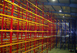 Rayonnage à mezzanines